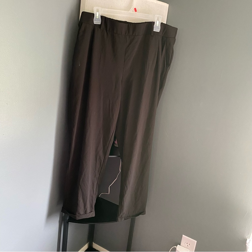 Philosophy Black Dress Pants Elegant and Versatile